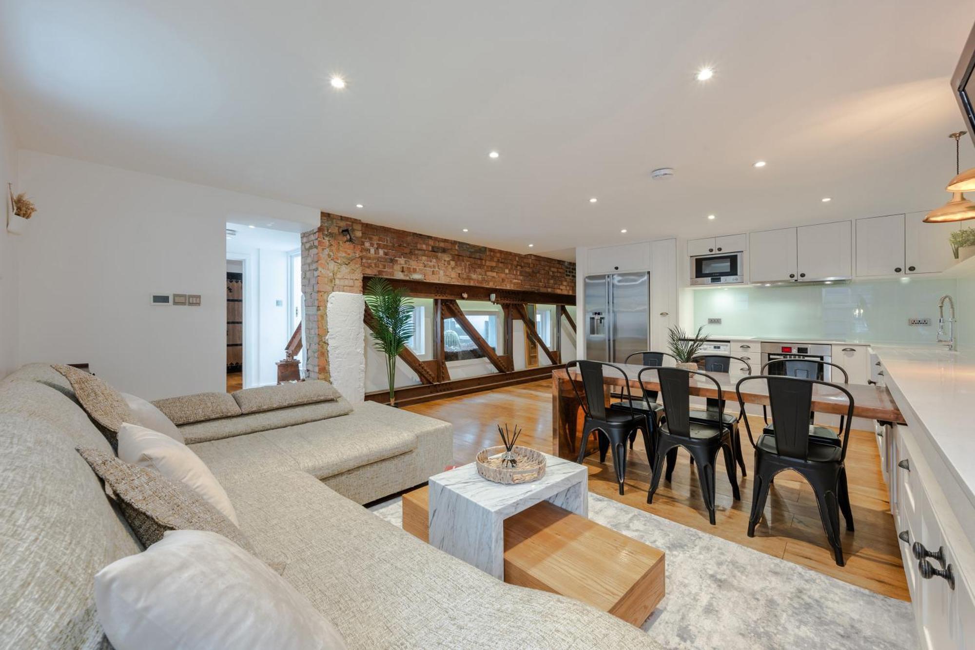 Stunning Duplex Apartment In Central Londra Exterior foto